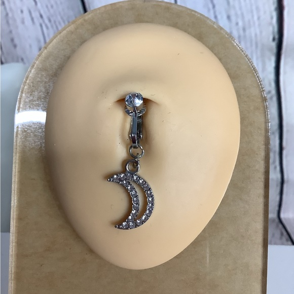 Clip-On Belly Button Ring - Picture 3 of 4